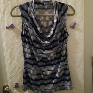 Worthington cowl neck sleeveless top